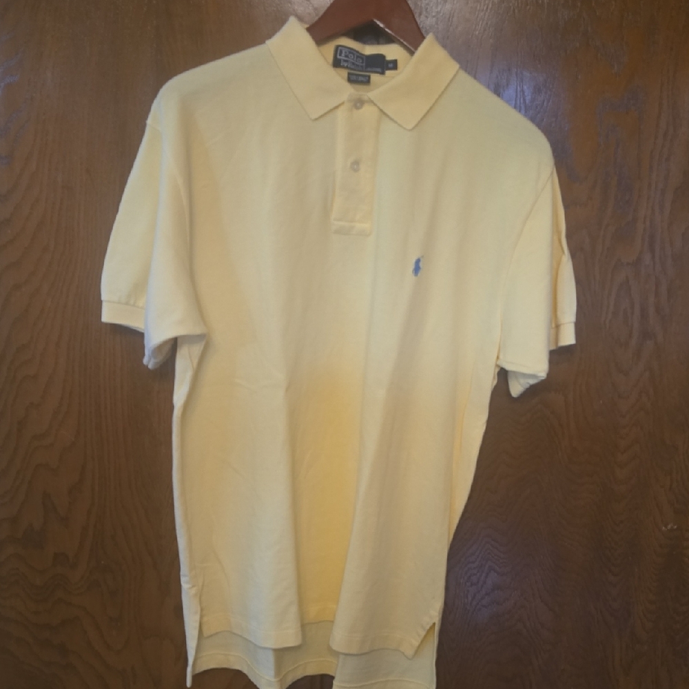 Polo by Ralph Lauren Pale Yellow Short-Sleeve Classic Polo